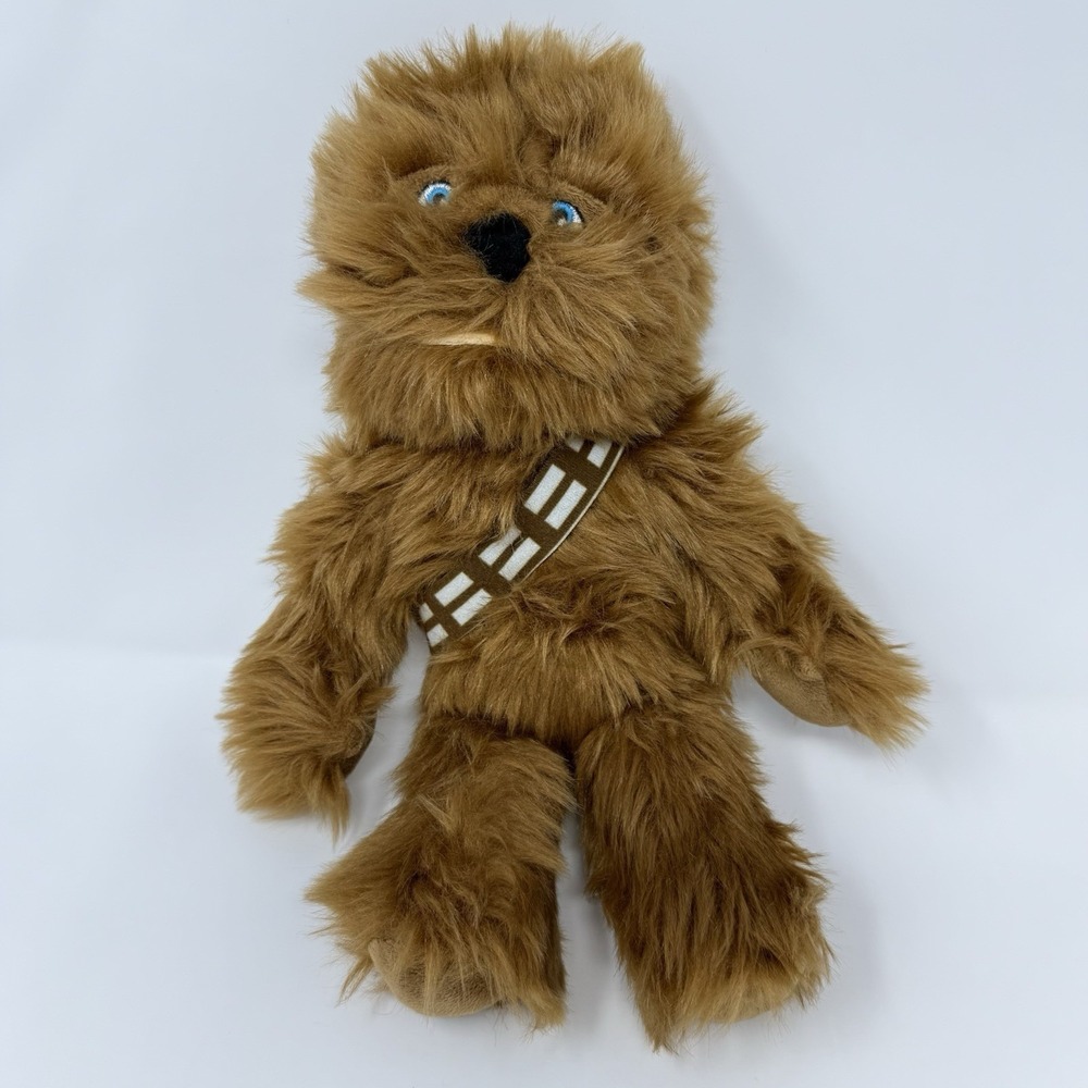 Star Wars Plush Stuffed Chewbacca Wookie  14 Inch Northwest Blue Eyes